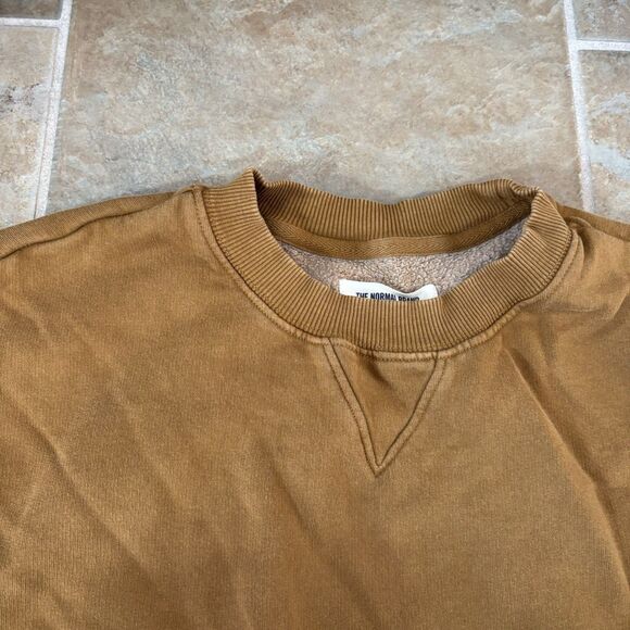 The Normal Brand Sweater Womens Size Large Jackie Vintage Fleece Crewneck - Picture 6 of 7